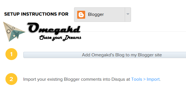 Hướng dẫn cài đặt comment của DISQUS cho Blogger