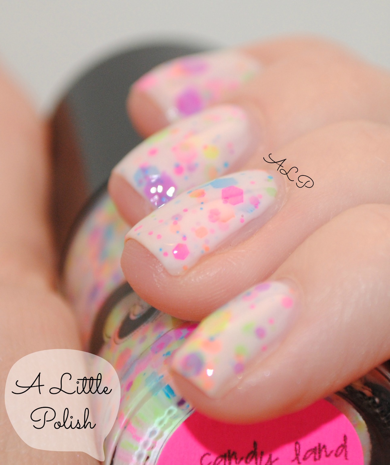 A Little Polish Jindie Nails Candy Land Remix