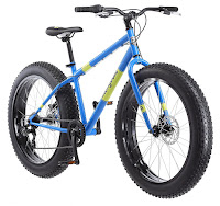 Mongoose Dolomite Fat Tire Bike with red frame, image