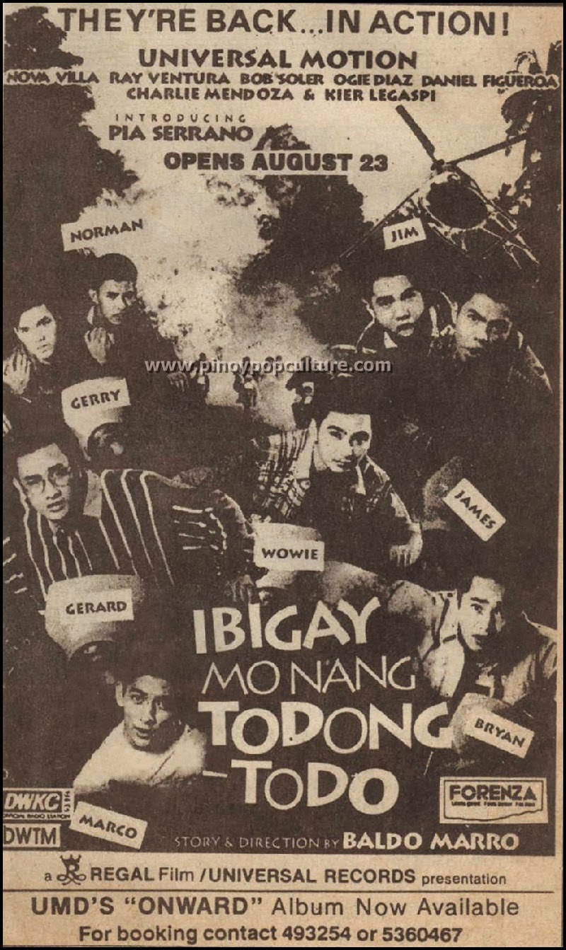 Ibigay Mo Nang Todong-Todo,  movies, Universal Motion Dancers, UMD