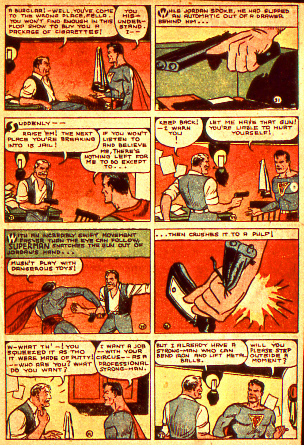 Read online Action Comics (1938) comic -  Issue #7 - 8