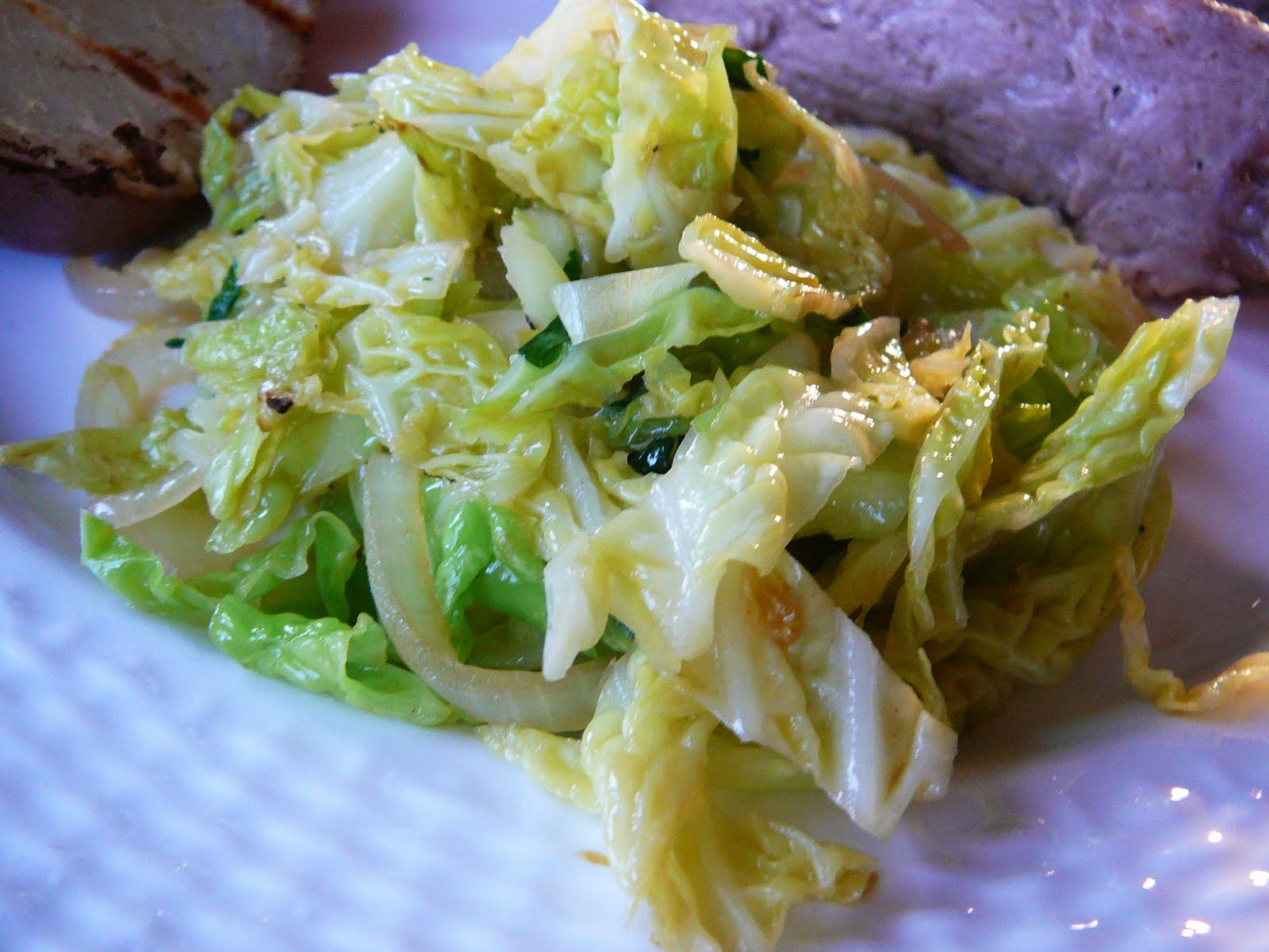 Eighty Twenty 80 Corned Beef Tri Tip and Sauteed Cabbage