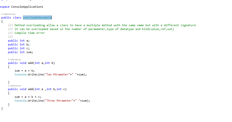 C#-Theory And Practical Knowledge: Polymorphism