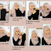 Cara Memakai Hijab Muka Bulat