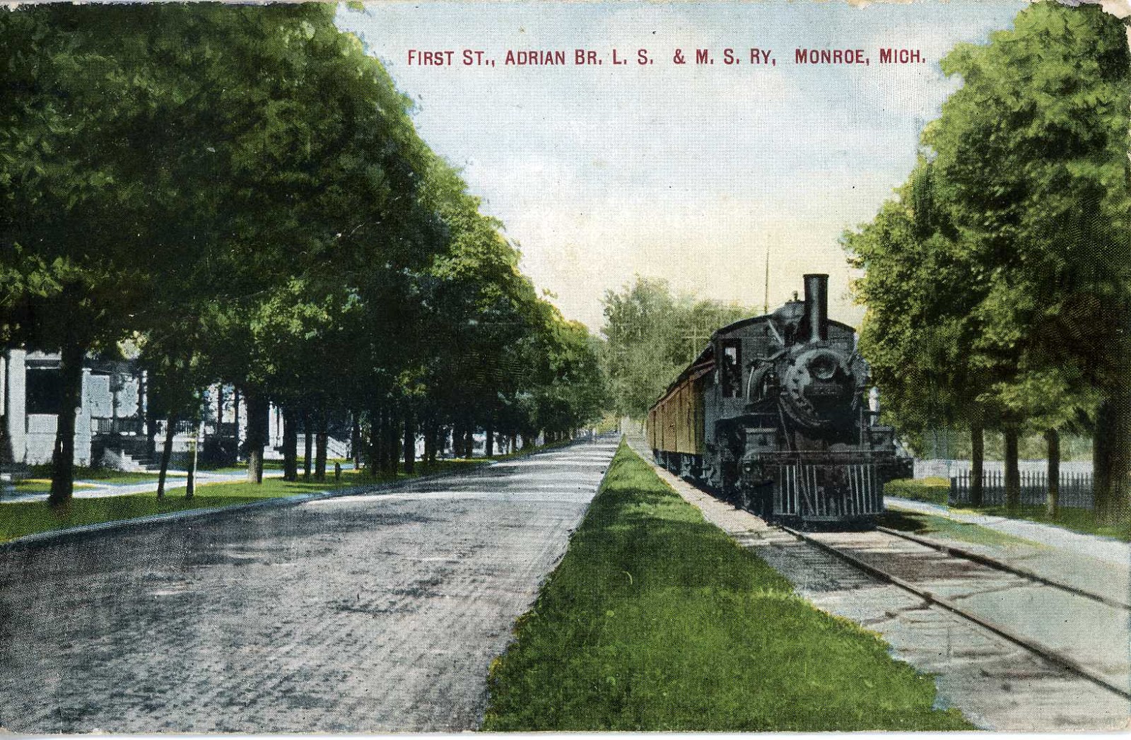 The National Railroad Postcard Museum Lake Shore & Michigan Southern