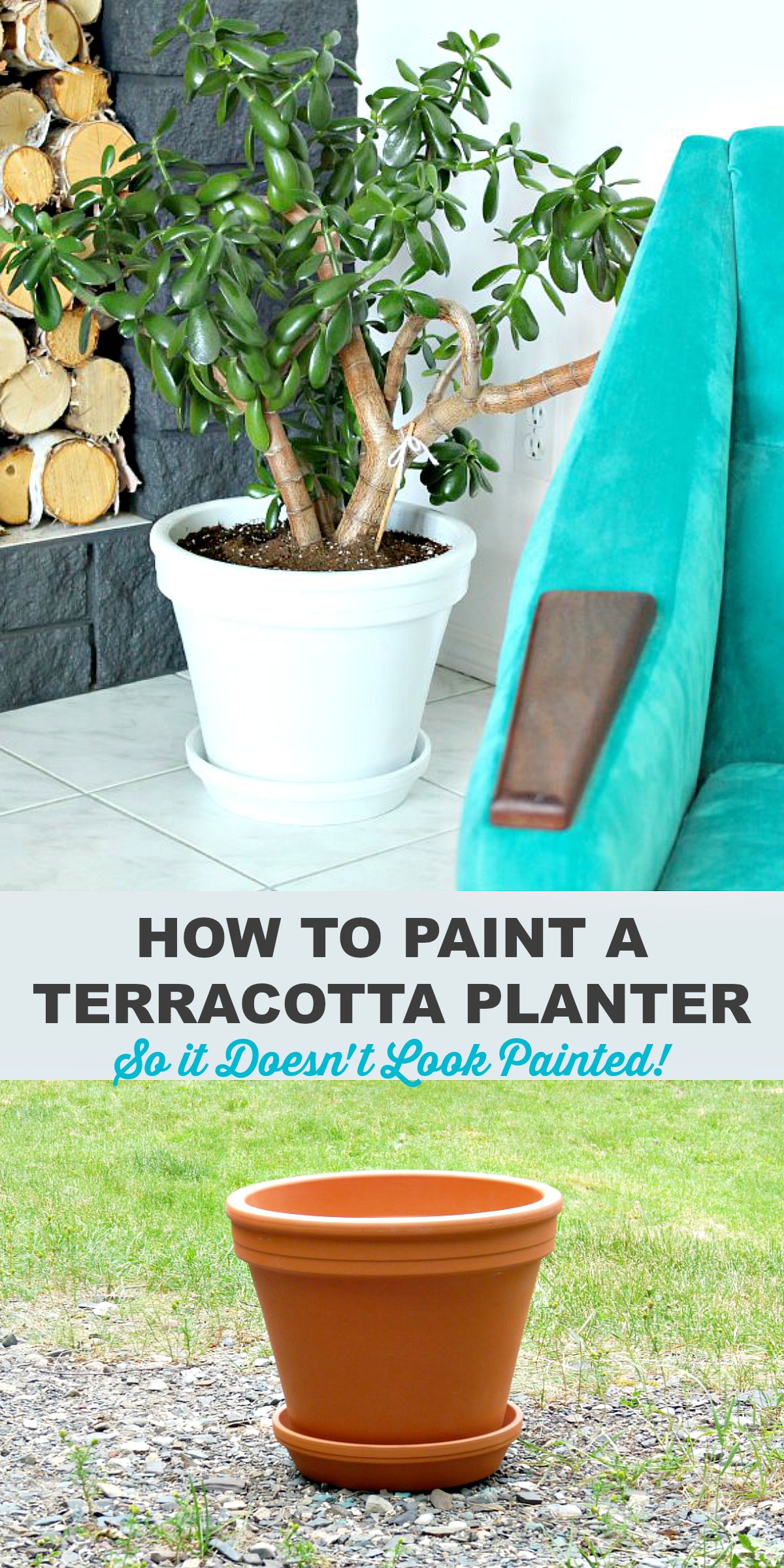 How to Paint Terracotta Planters so They Don't Look Painted Dans le Lakehouse