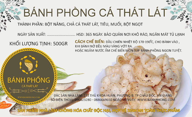 bánh phồng cá thát lát đặc sản An Giang - 4