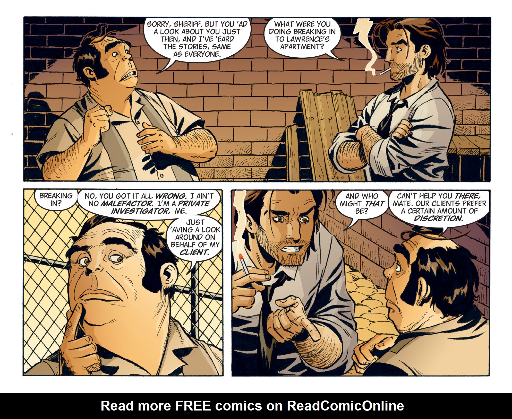 Read online Fables: The Wolf Among Us (2014) comic -  Issue #8 - 19