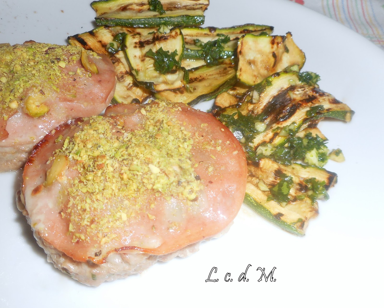 La cucina di Molly HAMBURGER DI TACCHINO CON MORTADELLA