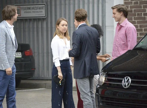  Pierre Casiraghi, Beatrice Borromeo, Princess Alexandra, Charlotte Casiraghi and Princess Caroline of Monaco attended wedding ceremony in Hanover, Germany