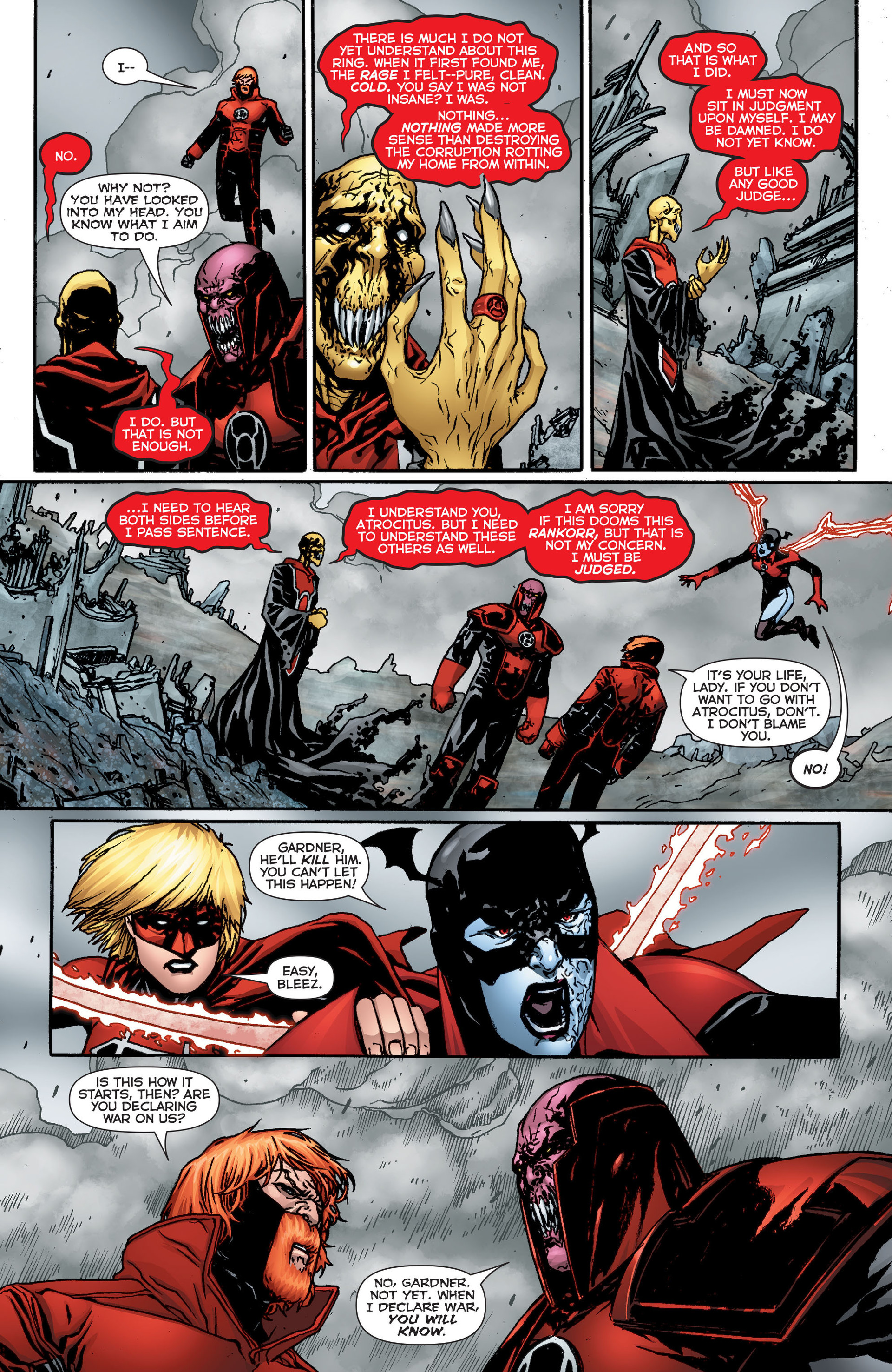 Read online Red Lanterns comic -  Issue #31 - 18