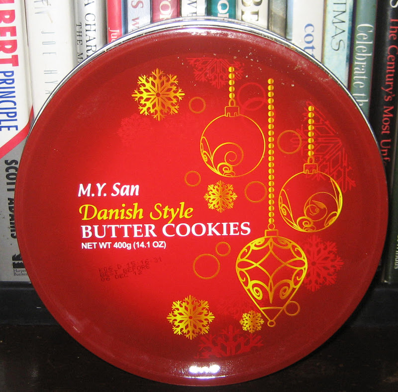 Percy's Tins MY San Danish Butter Cookies Christmas Balls 2010
