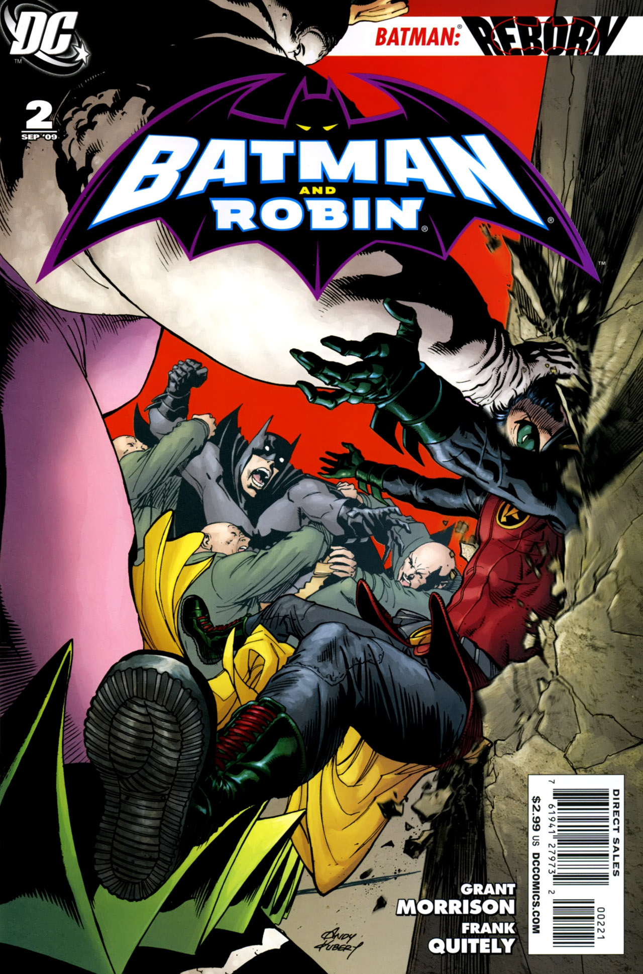 Read online Batman and Robin (2009) comic -  Issue #2 - 2