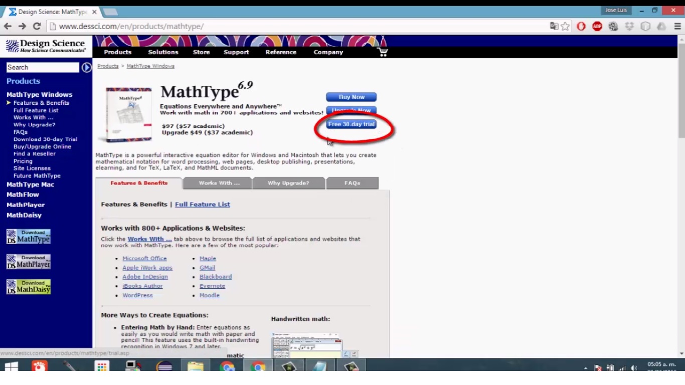 Nacidos para Programar Obligados a Trabajar: Instalación de MathType en ...