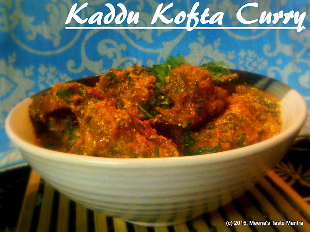 Kaddu Kofta Curry