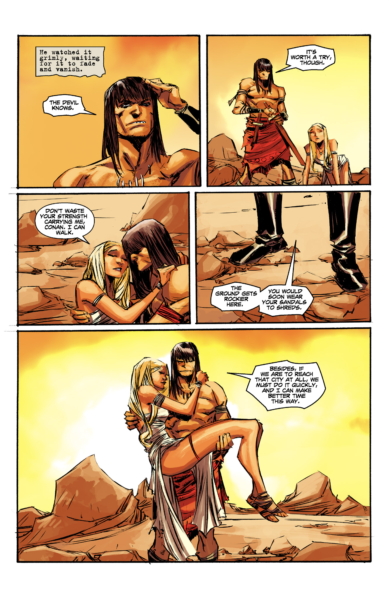 Read online Conan the Avenger comic -  Issue #12 - 22