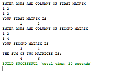Code Insane: Program to sum two dimensional array in java