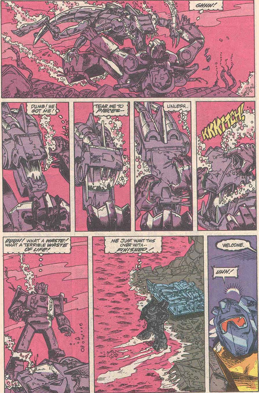 Read online The Transformers (1984) comic -  Issue #70 - 18
