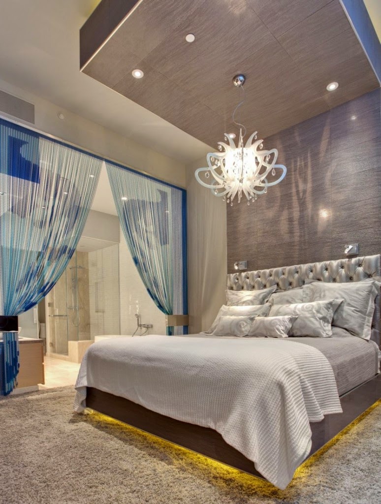 Hanging Bedroom Lighting interior and design