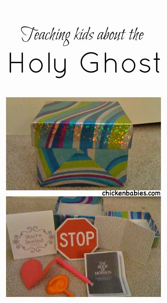 Great idea for a FHE lesson or baptism talk on the Holy Ghost