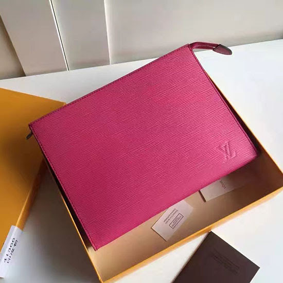 Spot new gucci bags: Louis Vuitton Epi Leather Toiletry Pouch 26 M41085