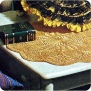 Centro de mesa a Crochet Centro de mesa a Crochet