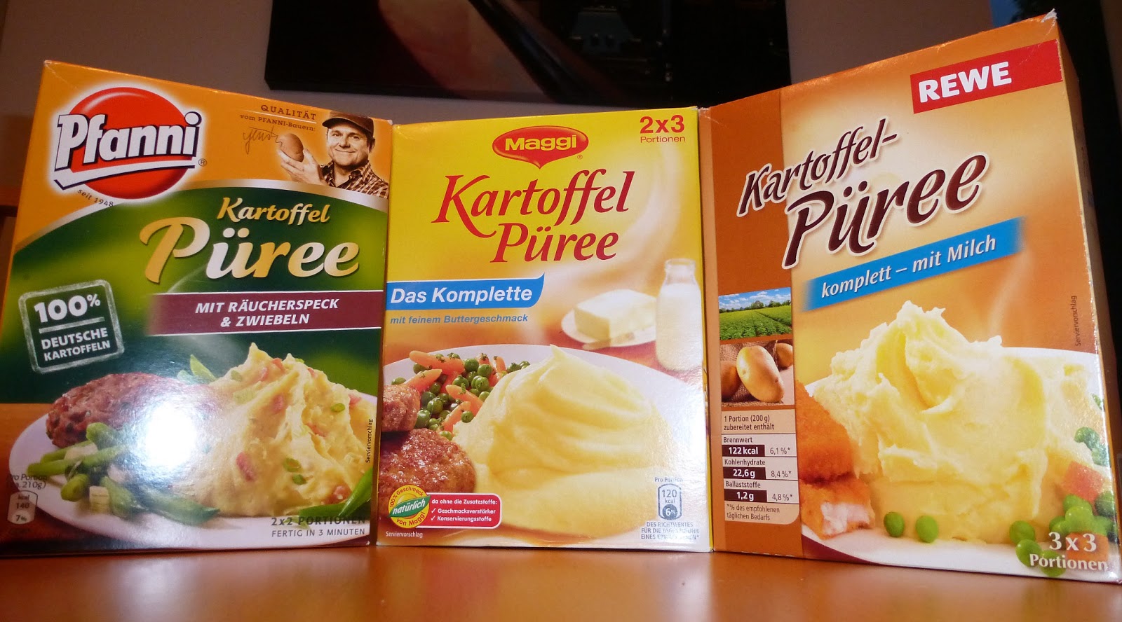 Kopffreiheit: Sarek-Tour 2013: Food Trials - Kartoffelbrei
