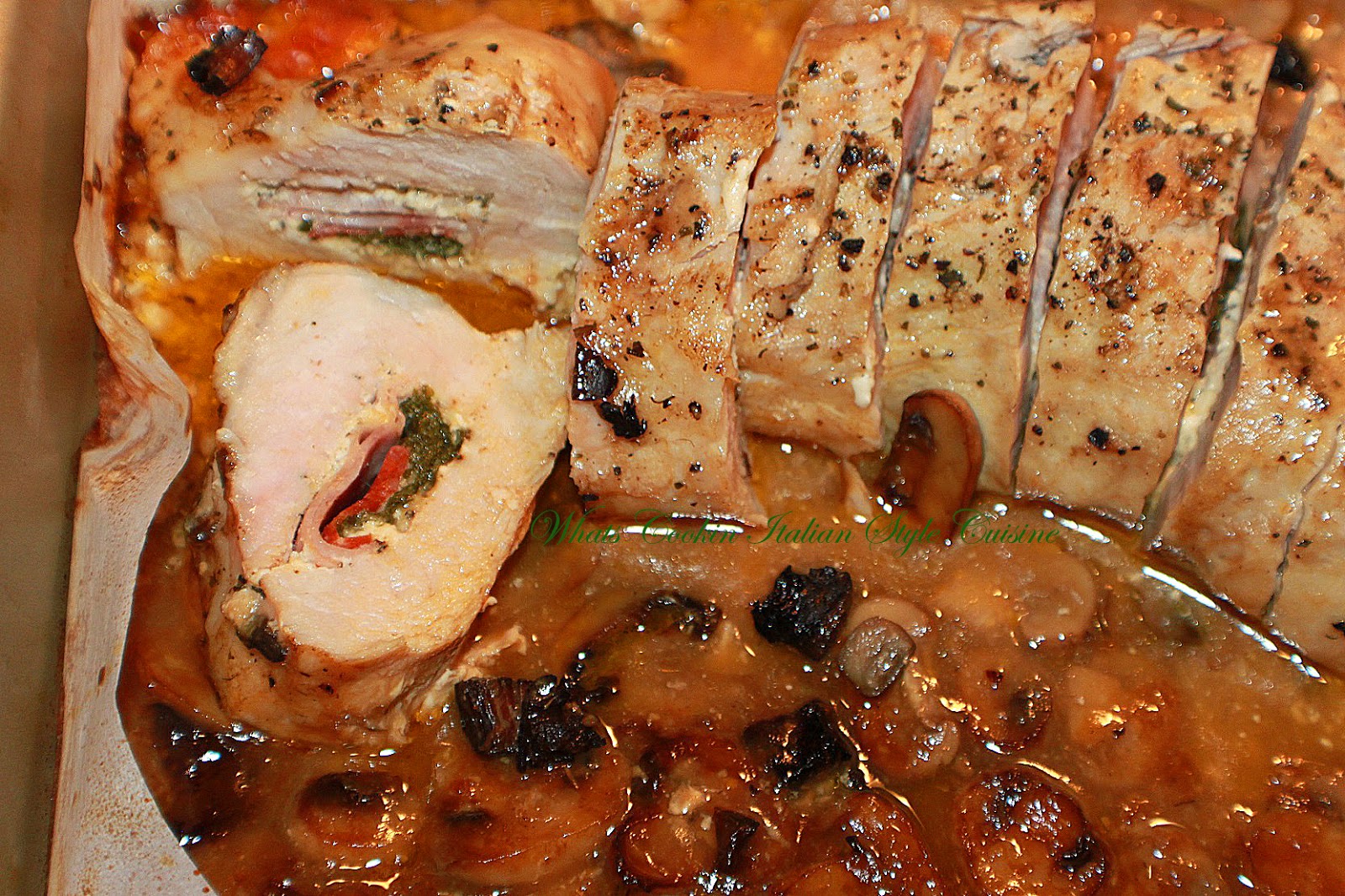 Best Pepperoni Stuffed Pork Tenderloin Recipe What's Cookin' Italian