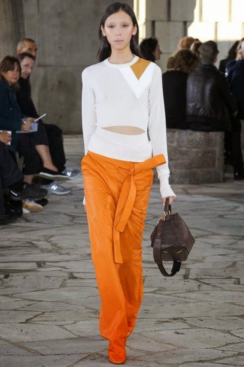 Tendencias moda primavera verano color naranja