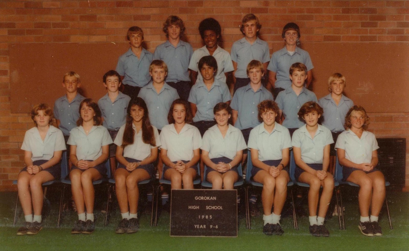 Gorokan High School Class Photo 1985 96