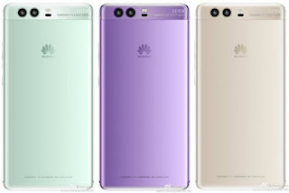 Huawei P10 green and purple color variants with Harman Kardon and Yamaha audio system leaked ahead of unveiling at MWC 2017