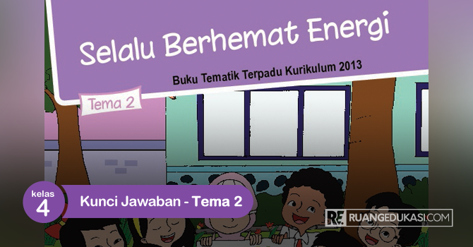 Kunci Jawaban Buku Siswa Tematik Kelas 4 Tema 2 Selalu Berhemat Energi