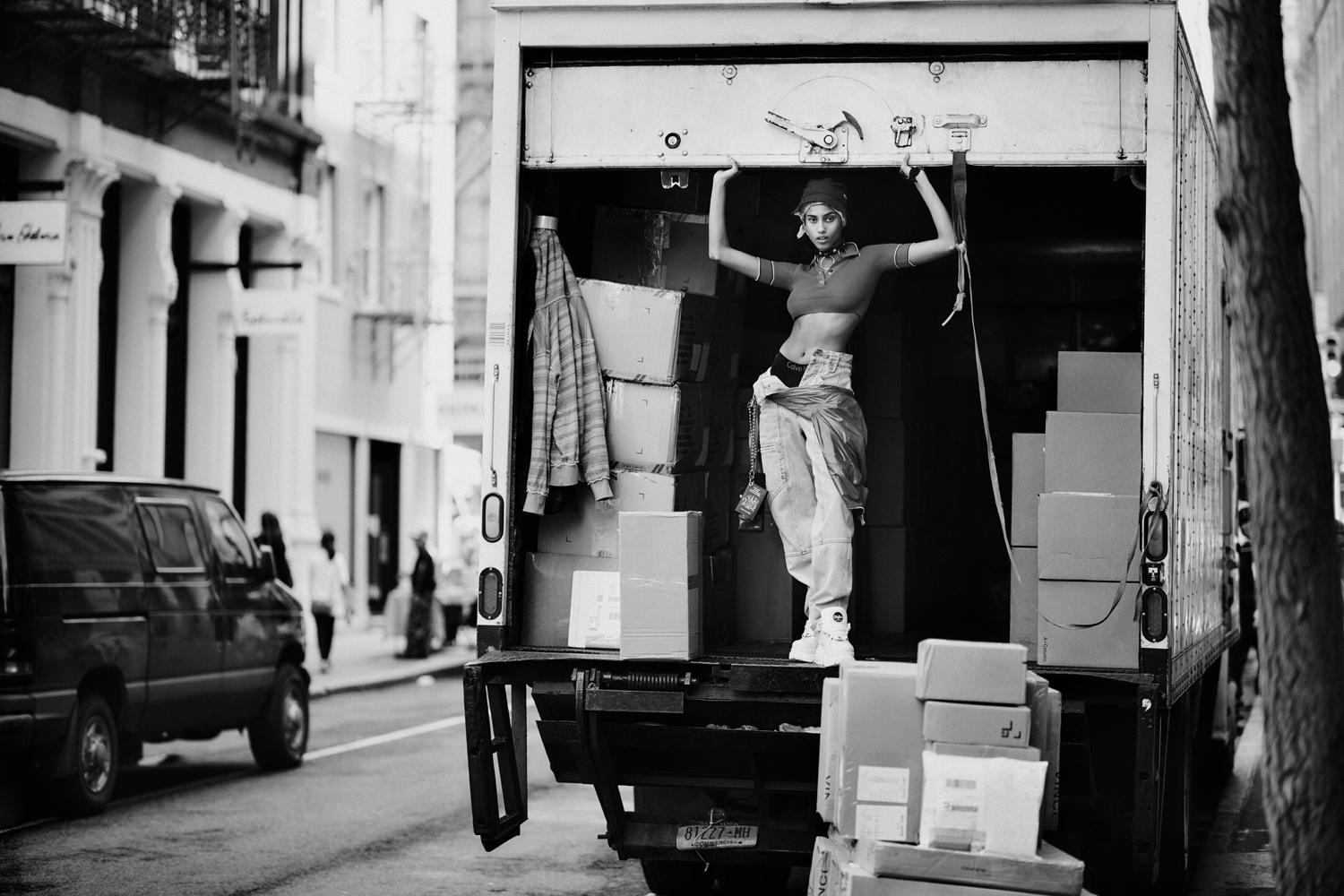 Imaan Hammam in Vogue Russia June 2019 by Chris Colls | LaptrinhX / News