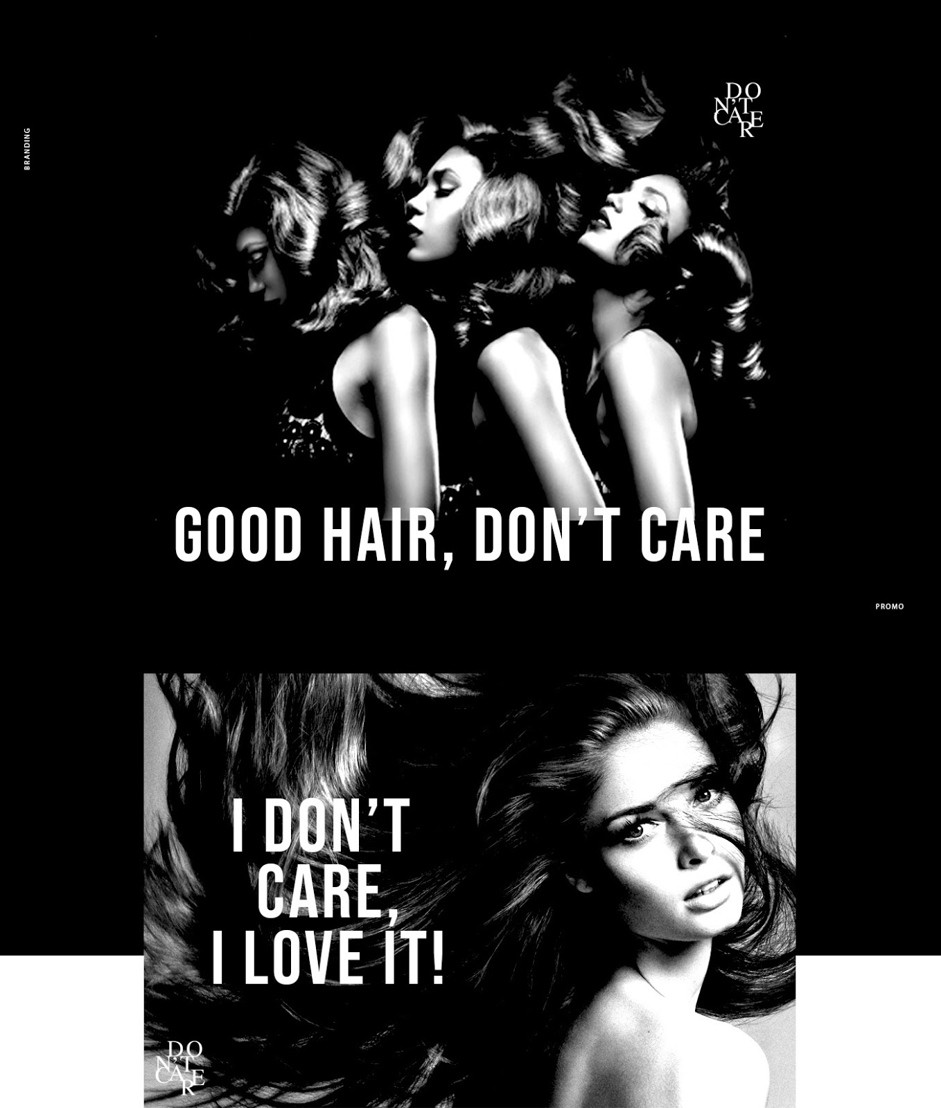 Good Hair Don T Care On Packaging Of The World Creative Package