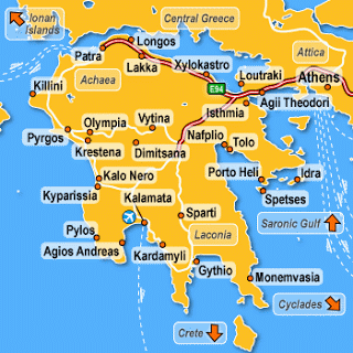 Grekland semestrar och resor: Peloponnesos utan massturism i Grekland
