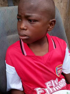 0 Photos: 11-year-old boy brutally assaulted and thrown out onto the streets by stepmother in Lagos