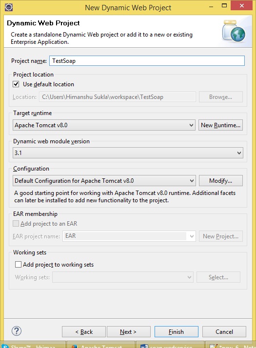 Scrutiny Java SOAP  Service Example..