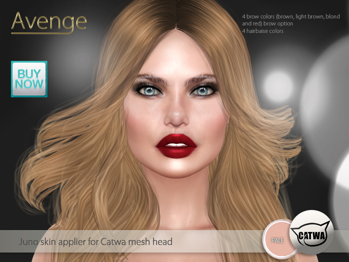 Avenge Juno skin applier for Catwa in BUY NOW Avenge