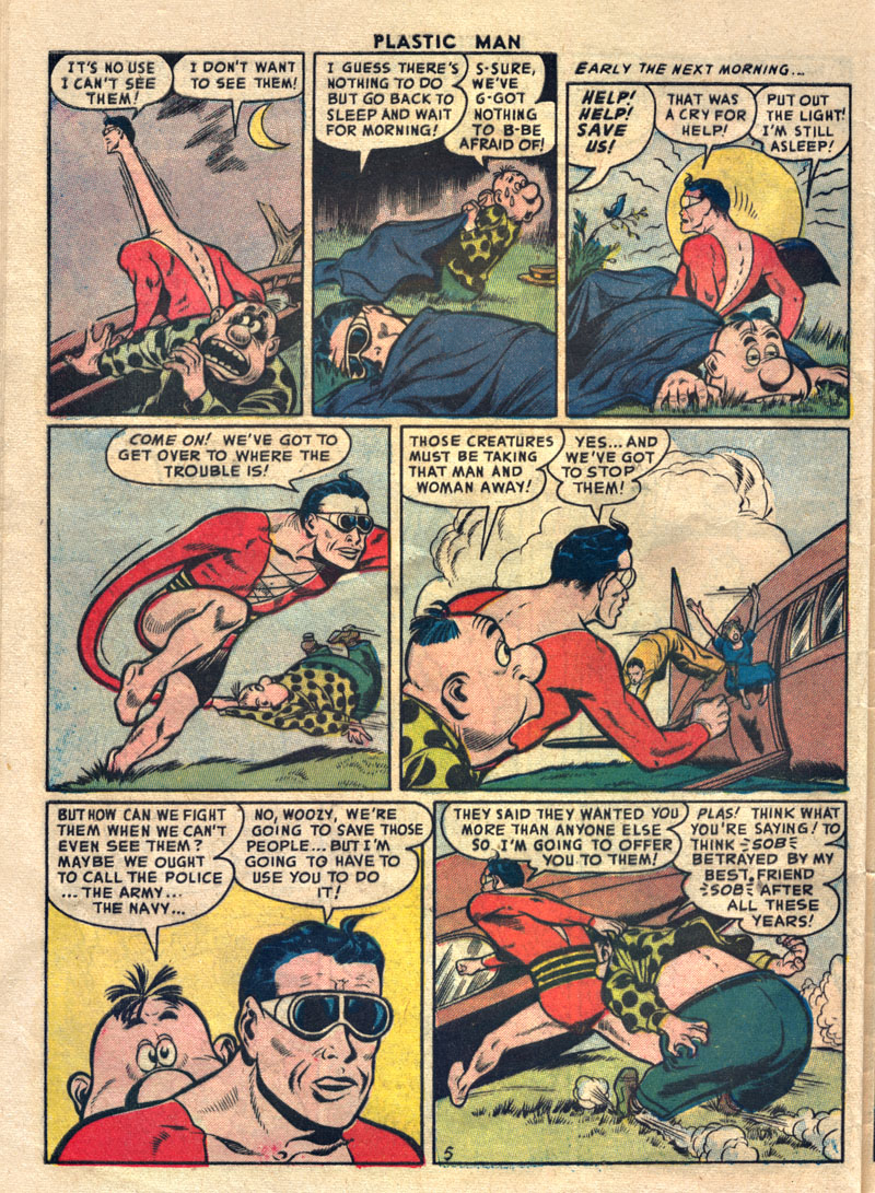 Plastic Man (1943) issue 36 - Page 6