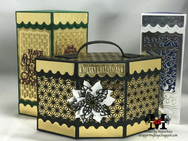 Die Feature Series - Tonic Studios Kaleidoscope Boxes - 3rd Release - Festive Triangle