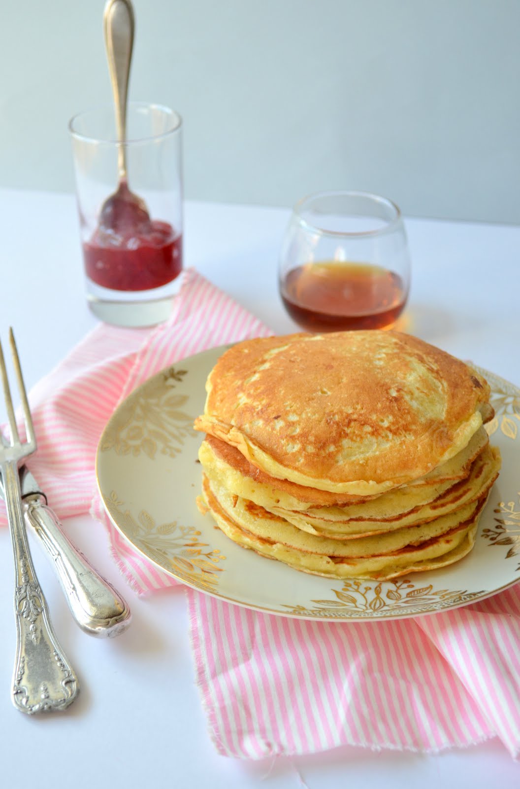 Pancakes fluffy au lait ribot de Marc Grossman