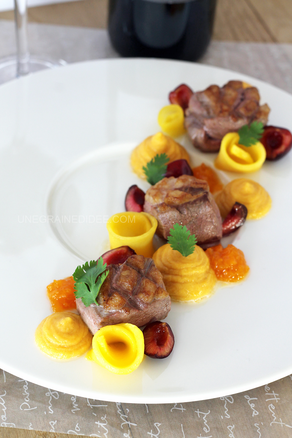 Exotisme de Magret de Canard à la plancha Une Graine d'Idée Exotisme de Magret de Canard à la plancha Une Graine d'Idée