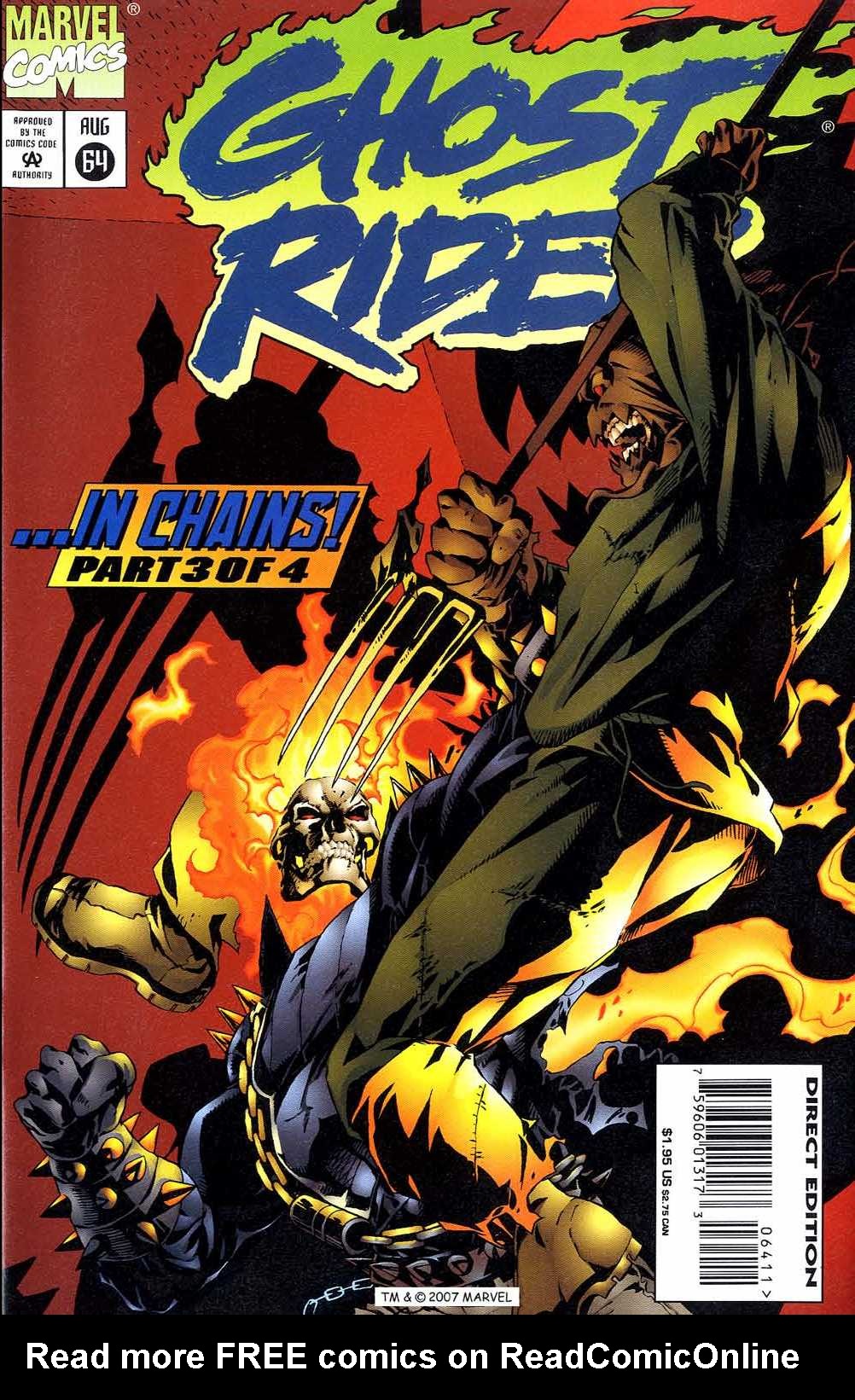 Read online Ghost Rider (1990) comic -  Issue #64 - 1