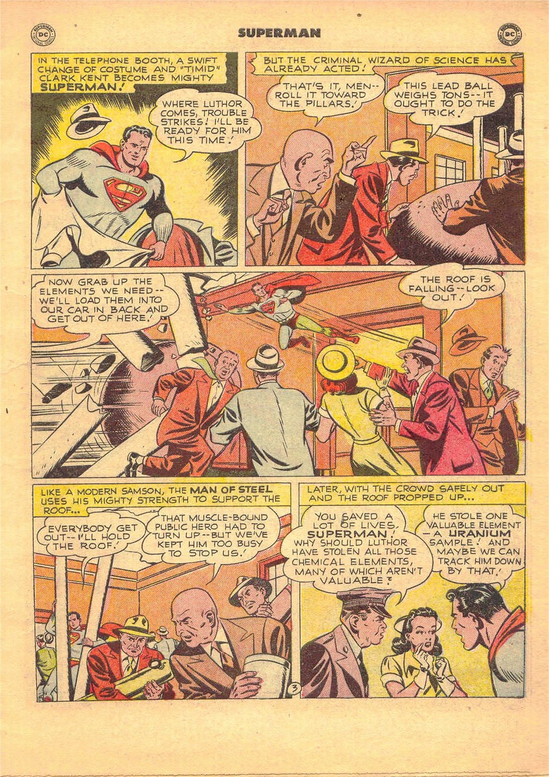 Read online Superman (1939) comic -  Issue #68 - 4