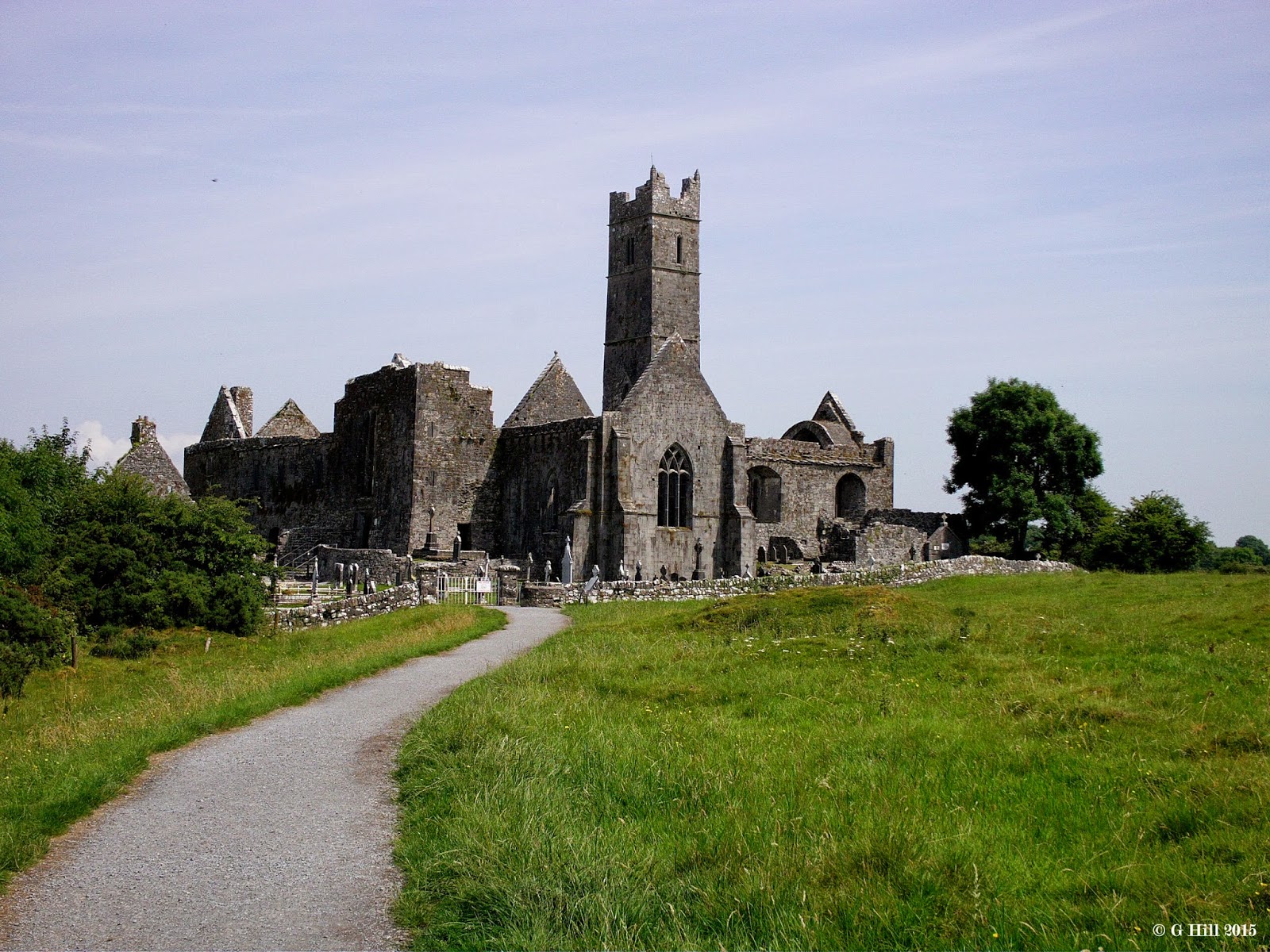 Ireland In Ruins Quin Abbey Co Clare