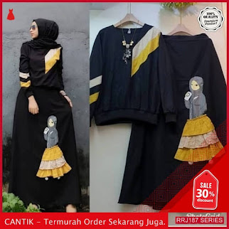 Jual RRJ187S126 Set Gotik Set Wanita Lh Terbaru Trendy BMGShop