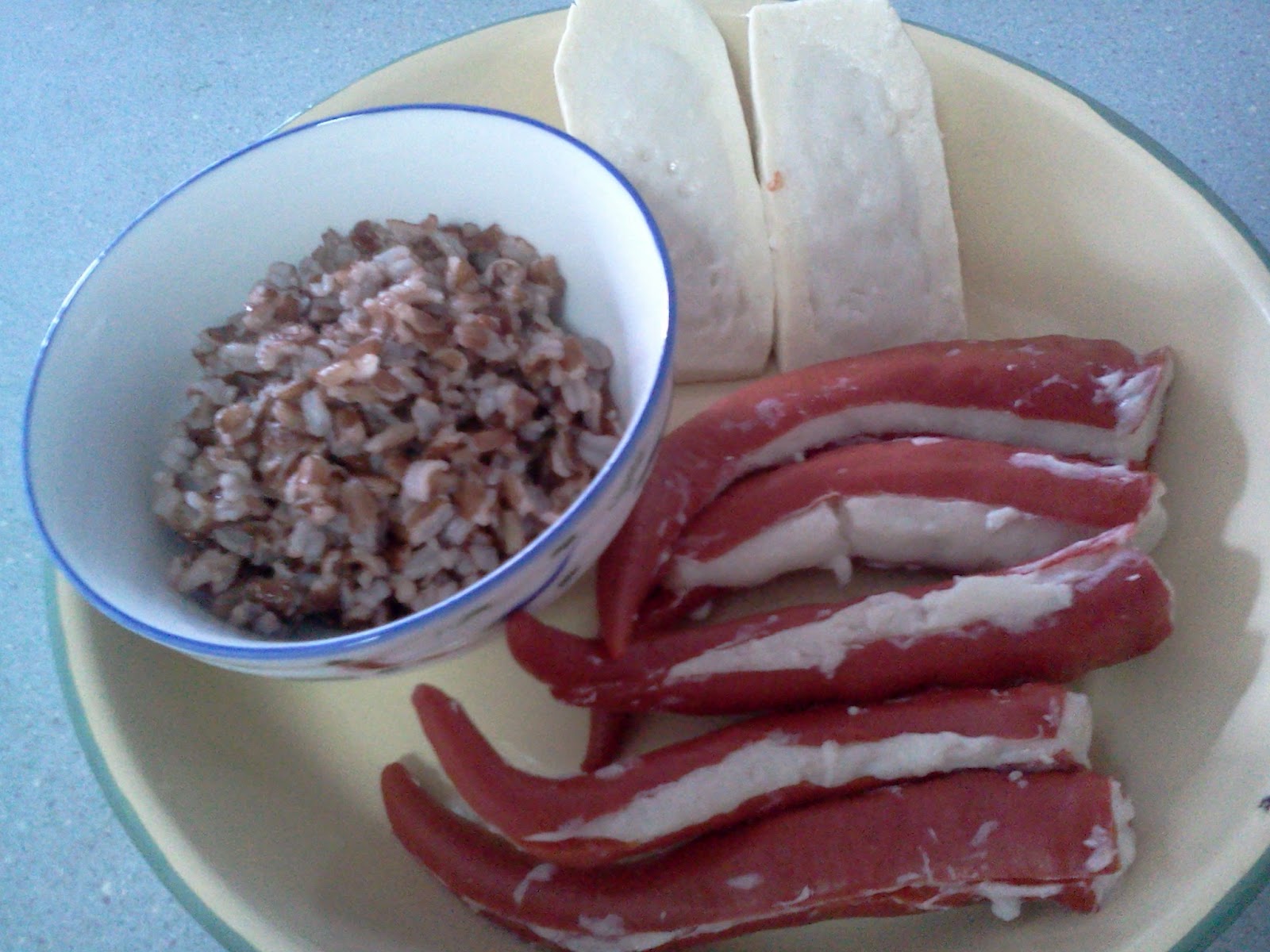 Yummy Bit Bit Stuffed Bean Curd Tau Kwa, Red Chilli (Yong Tau Foo