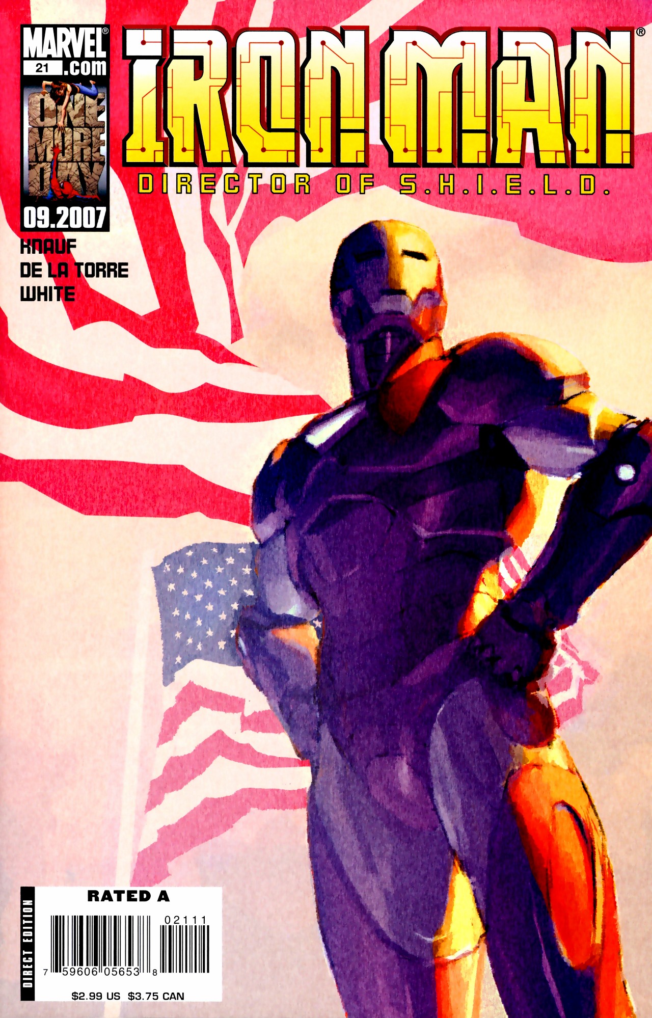 Read online Iron Man (2005) comic -  Issue #21 - 1