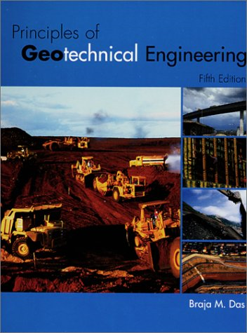 Principles of Geotechnical Engineering 5th Edition by Braja M.Das