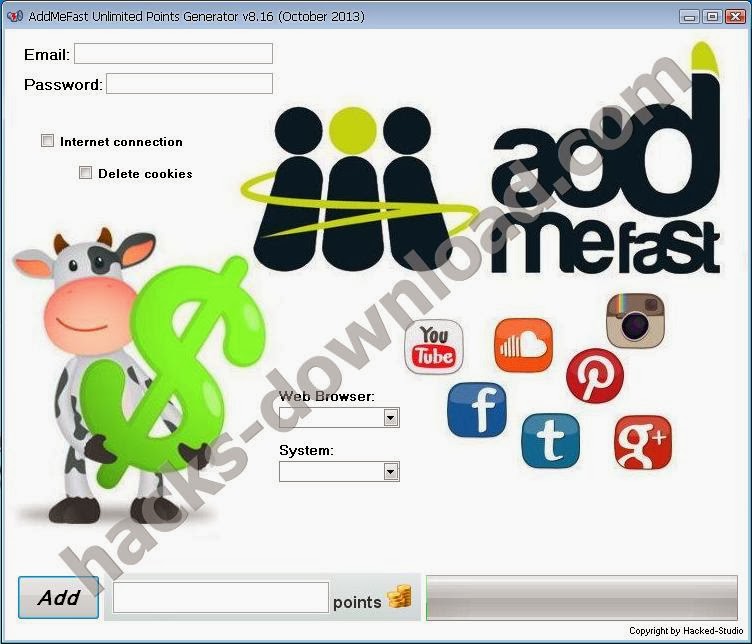 addmefast points generator